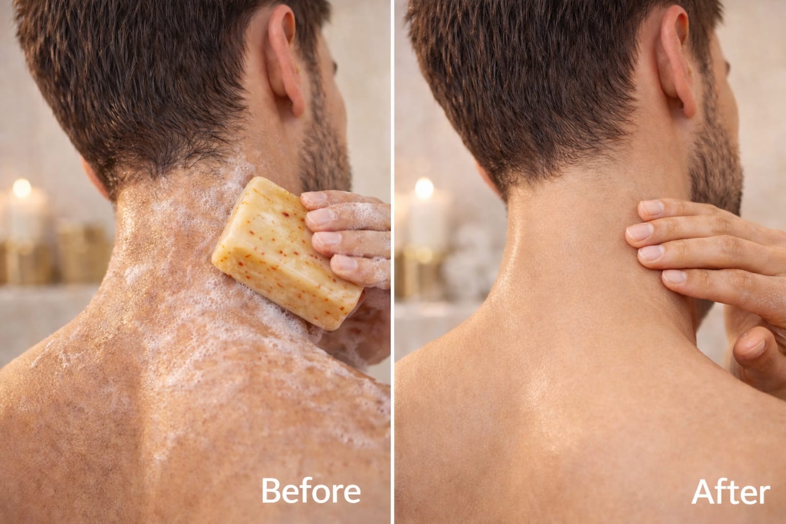 HealEvar Sandalwood Saffron & Multani Mitti Luxury Soap – Pack of 2